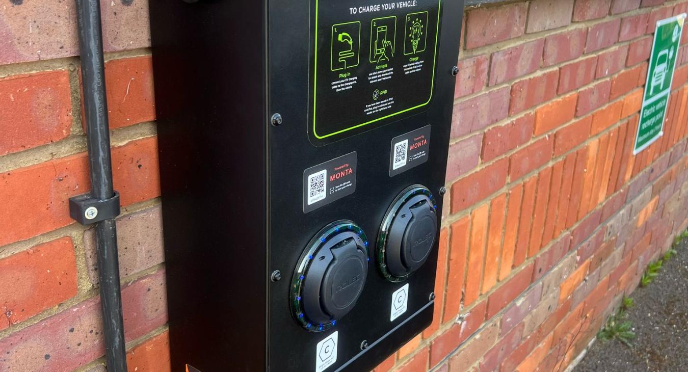 EV Car Charging Points Fitted at Ashmead House