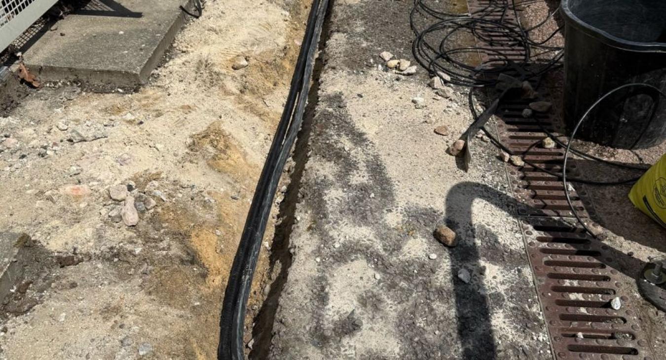 Rolec EV car charging point installed by BTM Solutions