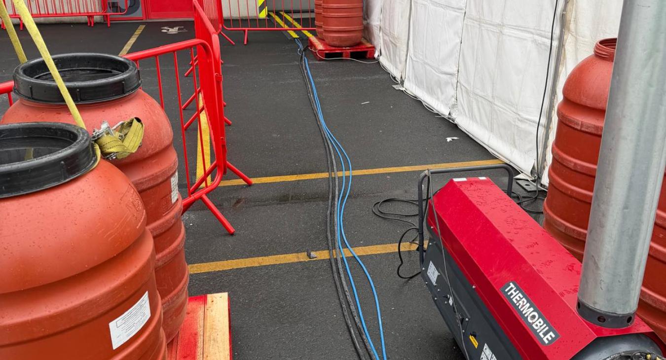 Temporary Electrics For Peri Fest, Essex